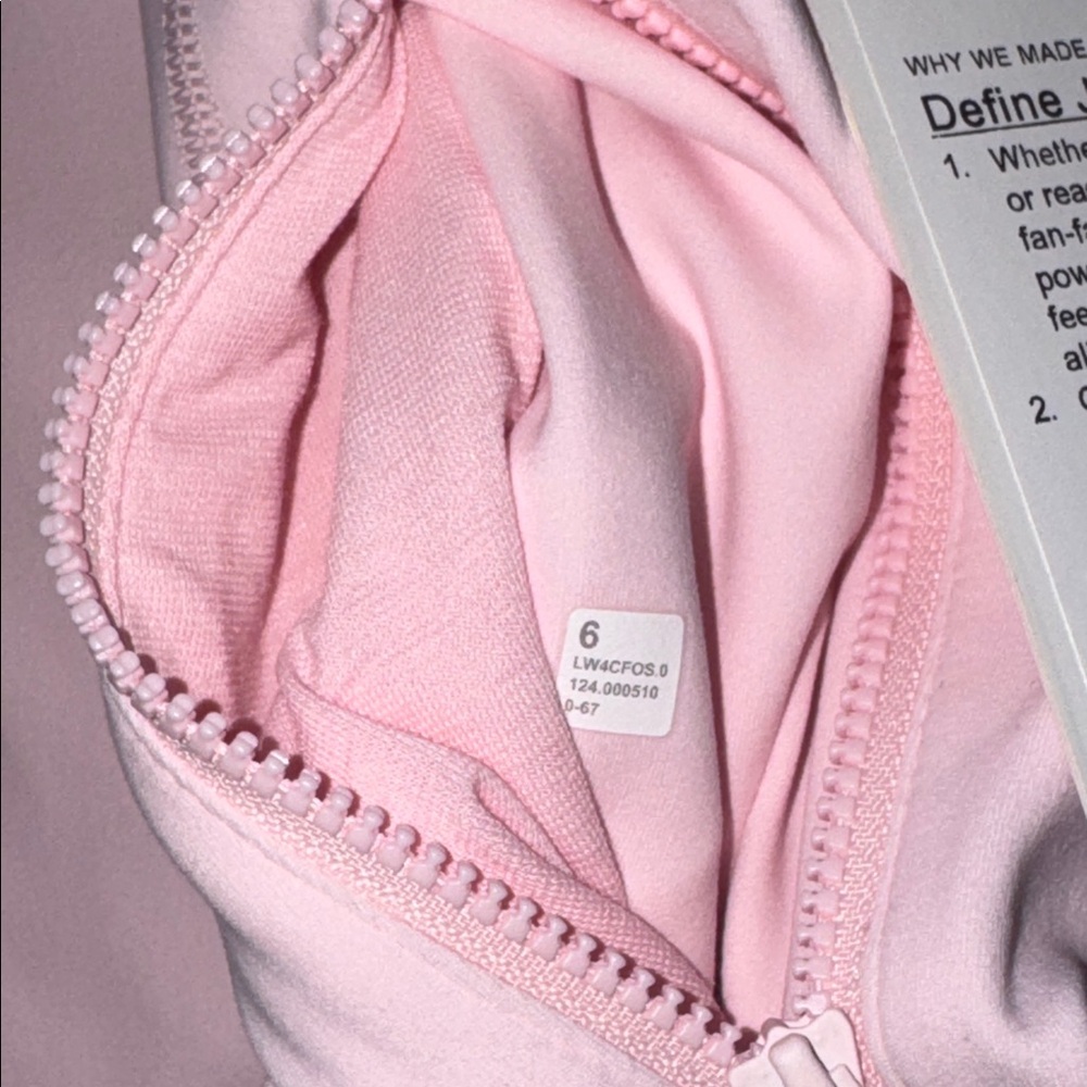 🔥NWT Lululemon Define Jacket *Nulu
Strawberry Milkshake🍓🩷🍓🩷🍓🩷 - Picture 7 of 11